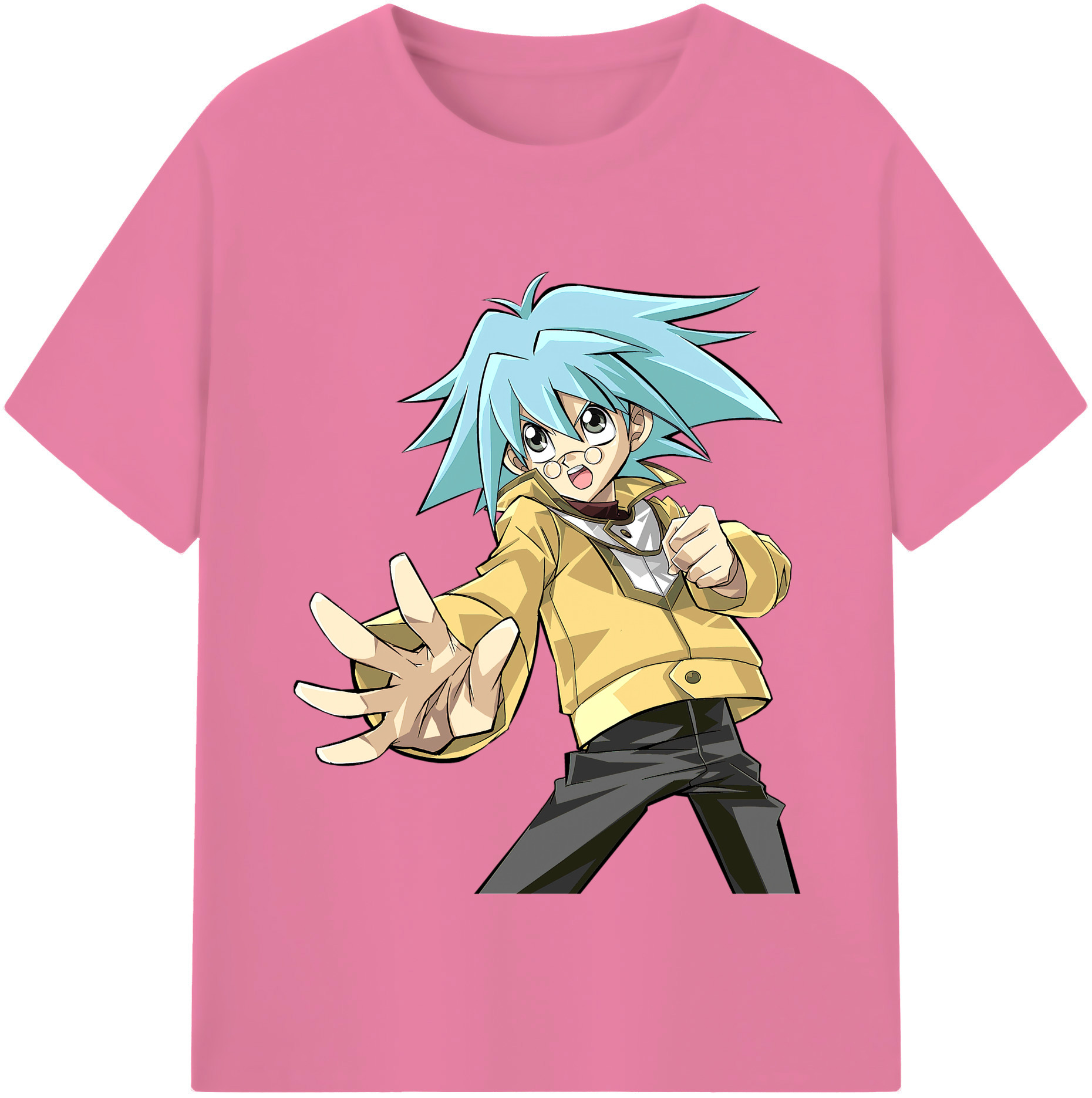 （画像用） 遊☆戯☆王 Yu-Gi-Oh! 綿100％半袖Tシャツ（フロントプリント）